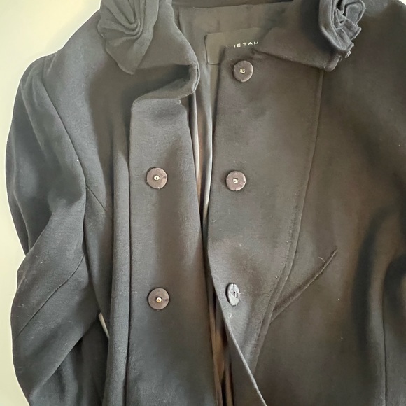 Elie Tahari Virgin Wool Coat - Picture 6 of 15